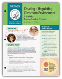 Creating a Regulating Classroom Environment
