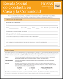 Home and Community Social Behavior Scales Rating Form in Spanish