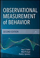 Observational Measurement of Behavior, Second Edition